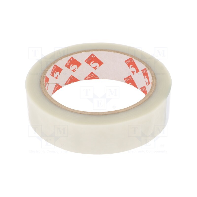 1 rol x SCAPA - SCAPA 8705B 25 MM 66M - Tape: electrical insulating, W: 25mm, L: 66m, Thk: 0.05mm, acrylic