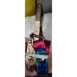Transport belt straps 12m 5t 50mm with buckle