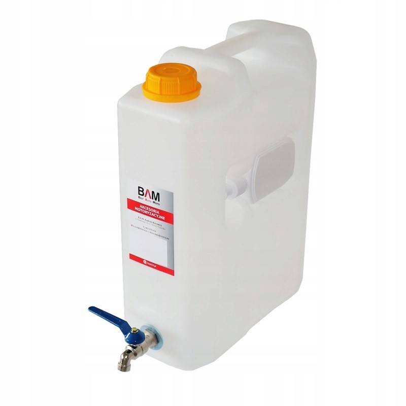 10l white water bank container with dispenser