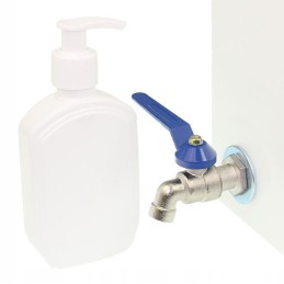 10l white water bank container with dispenser