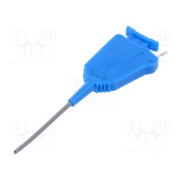 1 pcs x ELECTRO-PJP - 6606 - 080-6 - Clip-on probe, pincers type, 1A, 60VDC, blue, 0.8mm, 30VAC