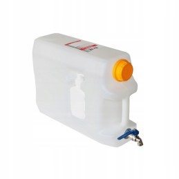 10l white water bank container with dispenser