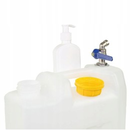 10l white water bank container with dispenser