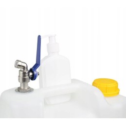 10l white water bank container with dispenser