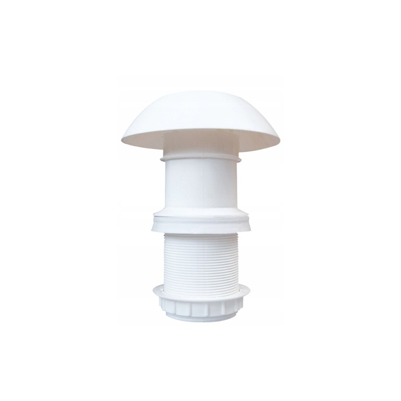 Chimney, roof ventilation, mushroom head, 60 mm