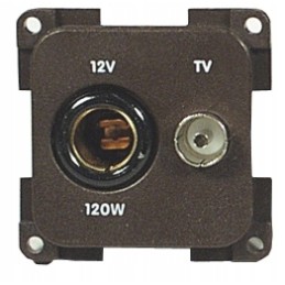 Internal 12v TV electrical socket