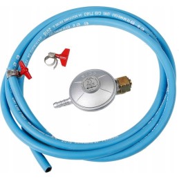 Set for connecting an Italian Brunner gas cylinder