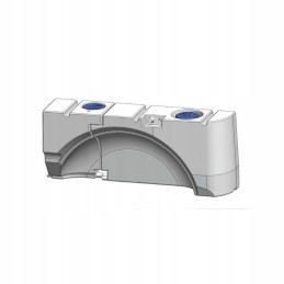 Dedicated water tank 93l vw t5 6 aplast