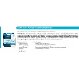 Fluid for tourist toilets Campi Blue 5l yacht