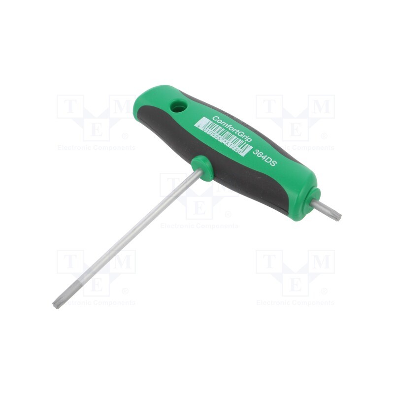 1 pcs x WIHA - 26174 - Wrench, Torx®, TX20, Overall len: 132mm, Working part len: 100mm