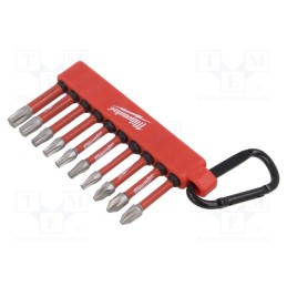 1 set x Milwaukee - 4932480941 - Kit: screwdriver bits, impact, 15pcs.