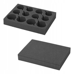 Foam for glass, cups, glasses, organizer, protection