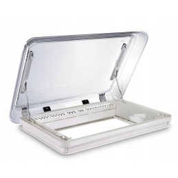 Midi Heki style roof window 700x500 with crank handle and Dometic circulation