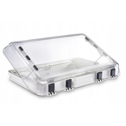 Midi Heki style roof window 700x500 with crank handle and Dometic circulation