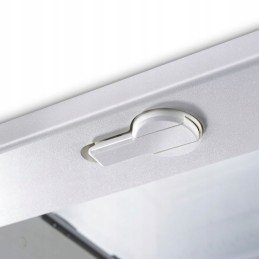 Midi Heki style roof window 700x500 with crank handle and Dometic circulation