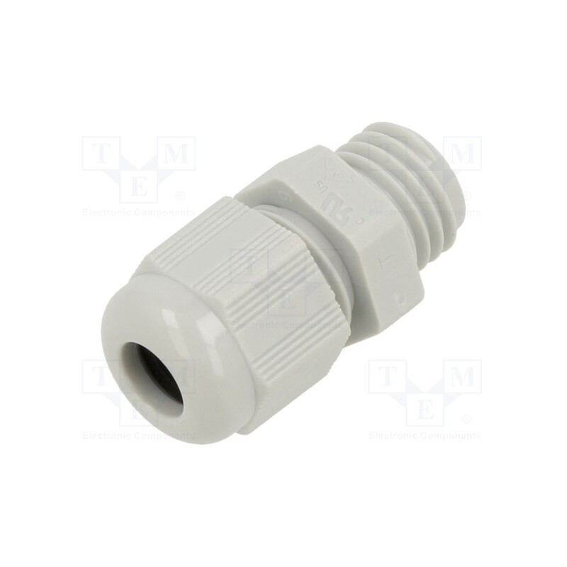 1 pcs x SCHNEIDER ELECTRIC - ISM71501 - Cable gland, M12, 1.5, IP68, polyamide, grey