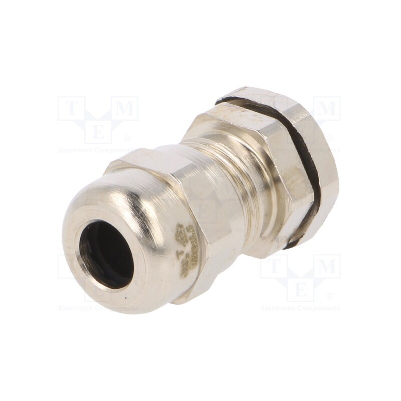 1 pcs x RITTAL - 2411.801 - Cable gland, M12, 1.5, IP68, brass