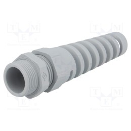 1 pcs x LAPP - 53015640 - Cable gland, with strain relief, PG16, IP68, polyamide, dark grey