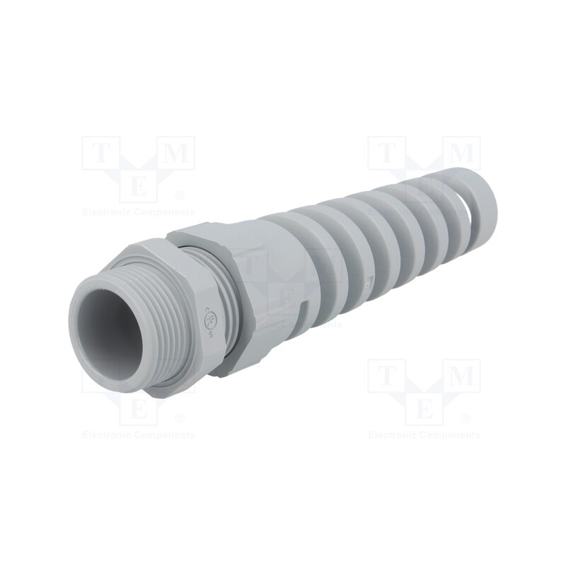 1 pcs x LAPP - 53015640 - Cable gland, with strain relief, PG16, IP68, polyamide, dark grey