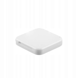 Fawo white electric socket cover for a camper