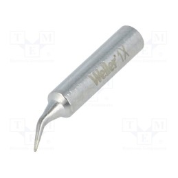 1 pcs x WELLER - T0054486599 - Tip, bent chisel, 0.4mm, for soldering iron
