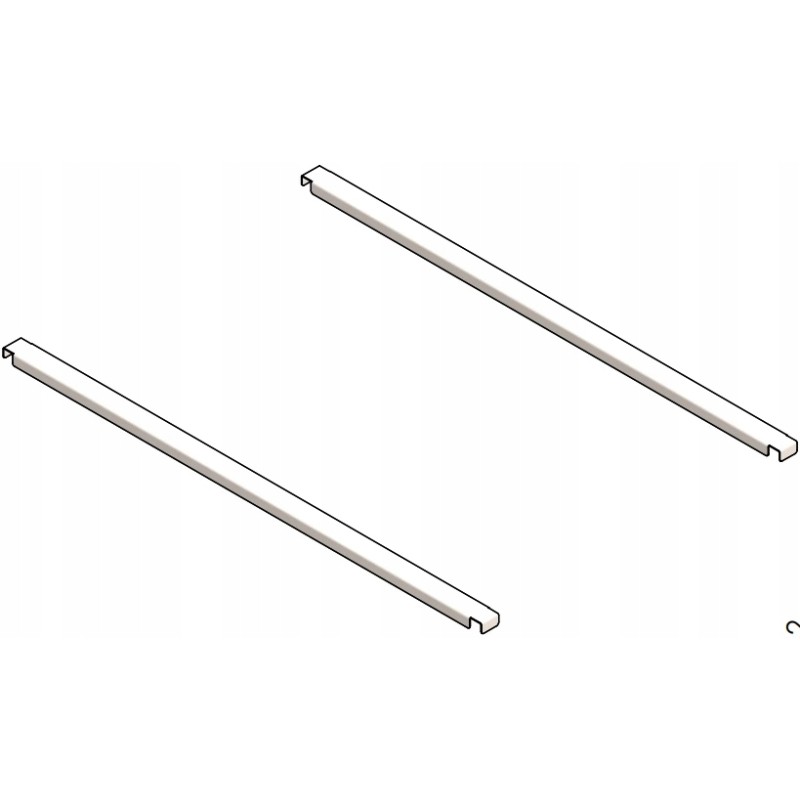 Flat frame for the tarpaulin cover of a garden trailer 150 kipp