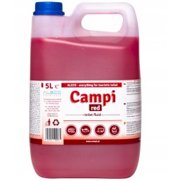 Campi red tourist toilet fluid 5l camper