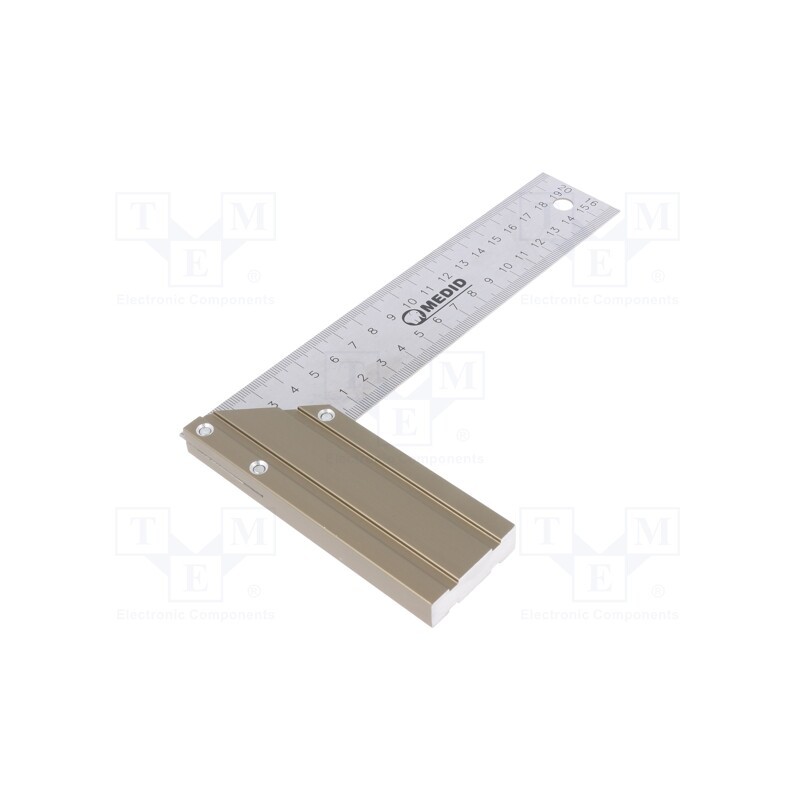 1 pcs x MEDID - 2048 - Try square, L: 200mm