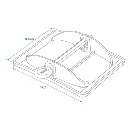 Pads for supports 4 pcs xl support pads