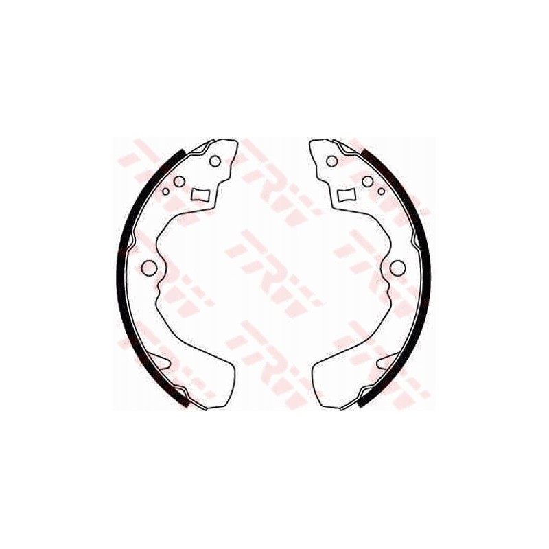 Trw gs8549 brake shoe set