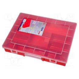 1 pcs x ALLIT AG - BMA457230 - Container: collective, with partitions, polypropylene, red