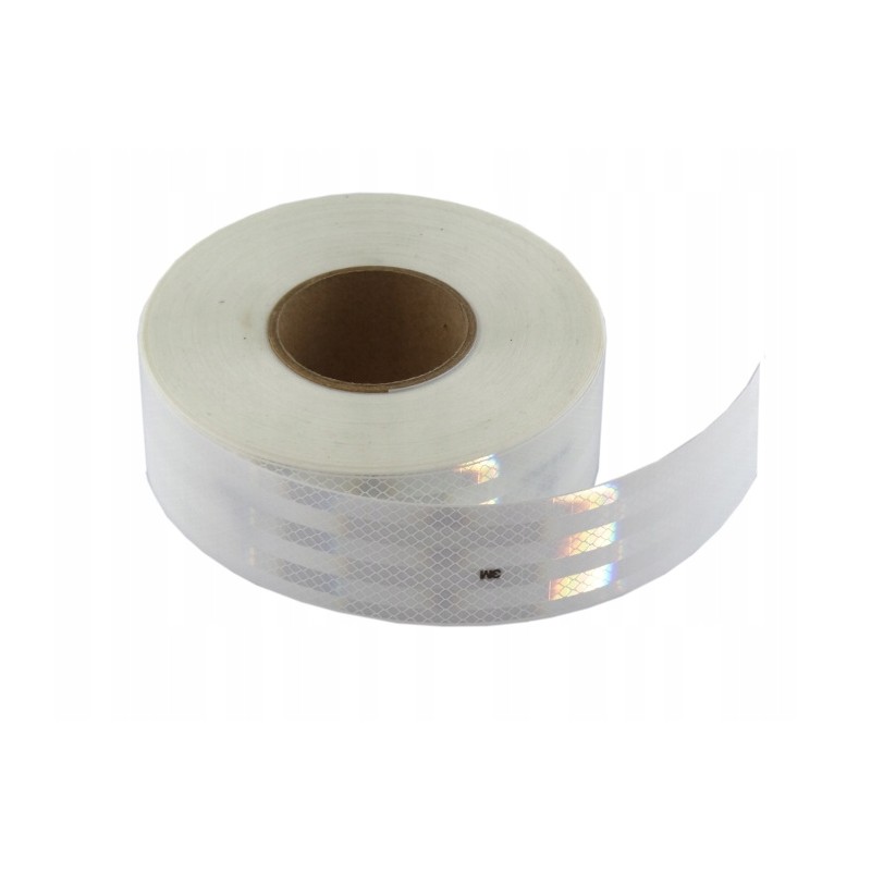 Contour marking with 3m white reflective tape