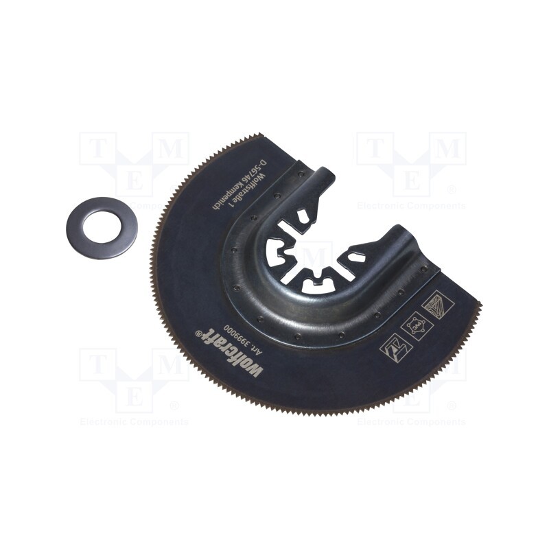 1 pcs x WOLFCRAFT - 3999000 - Blade, for multitools,wood,drywall,plastic, bimetal, 85mm