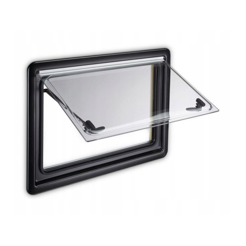 Hinged window with Seitz S4 800 x 450mm Dometic roller blind