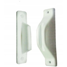 Door lock latch, 2 male and female parts