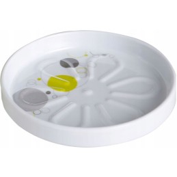 Melamine cup with space brunner lid