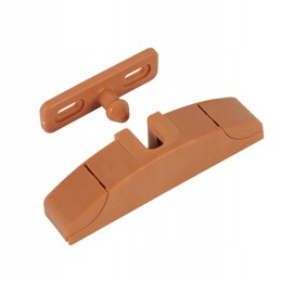 Fendt brown furniture cabinet door latch