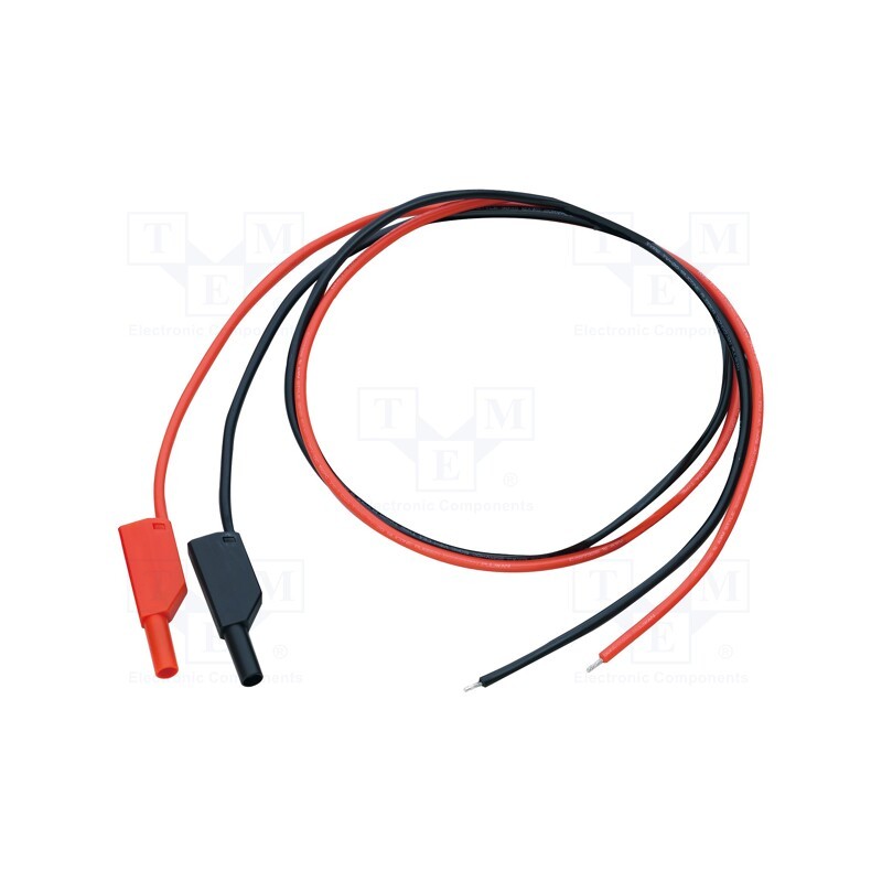 1 pcs x GW INSTEK - GTL-209 - Test lead, free end x2,banana plug with axial socket 4mm x2