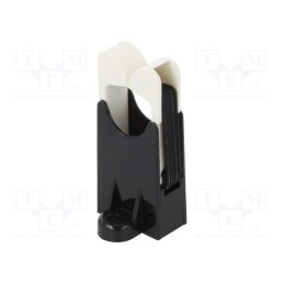 1 pcs x PANDUIT - RER.5-S6-X - Screw mounted clamp, ØBundle : 12.7mm, polyamide, black, W: 30mm