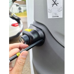 Additional lock heosafe transit 14 door lock 2 pcs