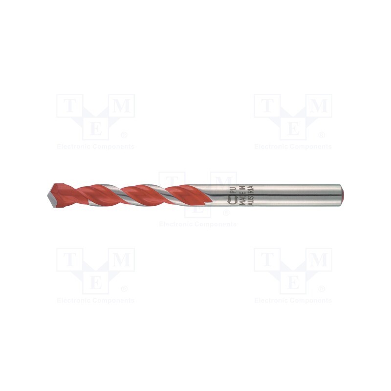 1 pcs x ALPEN-MAYKESTAG - 73000500100 - Drill bit, Ø: 5mm, 3/16', L: 400mm, steel, tungsten carbide