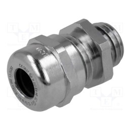 1 pcs x LAPP - 53112700 - Cable gland, M12, 1.5, IP68, brass, Body plating: nickel