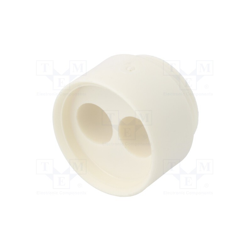 1 pcs x HUMMEL - 1.089.2102.19 - Insert for gland, 8mm, NPT3/4', elastomer, Holes no: 2, -40÷100°C