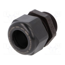 1 pcs x HUMMEL - 1.292.2501.50 - Cable gland, M25, 1.5, IP68, polyamide, black, HSK-K-Ex-Active