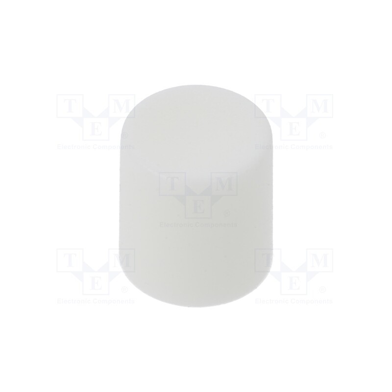 100 pcs x CLIFF - CP3405 - Knob: slider, white, Ø8.2x8.9mm, polyamide, Mounting: push-in