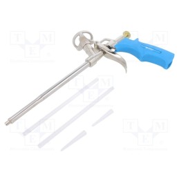 1 pcs x MEGA - 18018 - Foam mounting gun, Enclos.mat: metal, Features: swivel head
