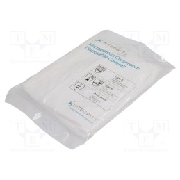 1 pcs x ANTISTAT - 600-5009 - Coverall, ESD, XL (unisex), Features: Fastening: zip, white