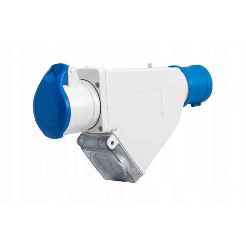 Camping adapter plug 16a 3p gn 16a 3p 230v