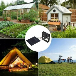 Solar panel fan kit for chicken coops greenhouses sheds