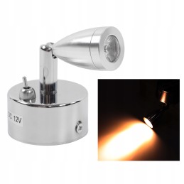 Wall lamp 12v led rotating lamp 3w